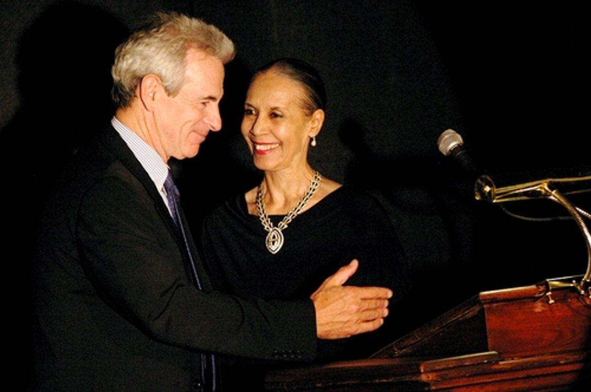 James Naughton and Carmen de Lavallade at Theatre Museum Awards in Excellence