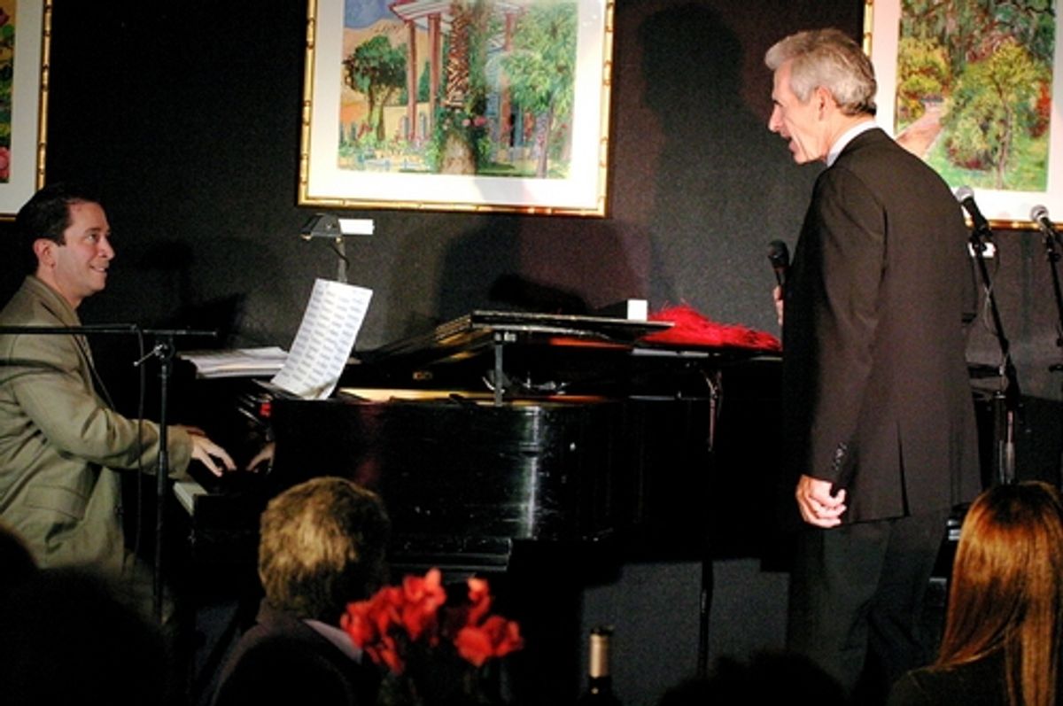 Michael Lavine and James Naughton at Theatre Museum Awards in Excellence