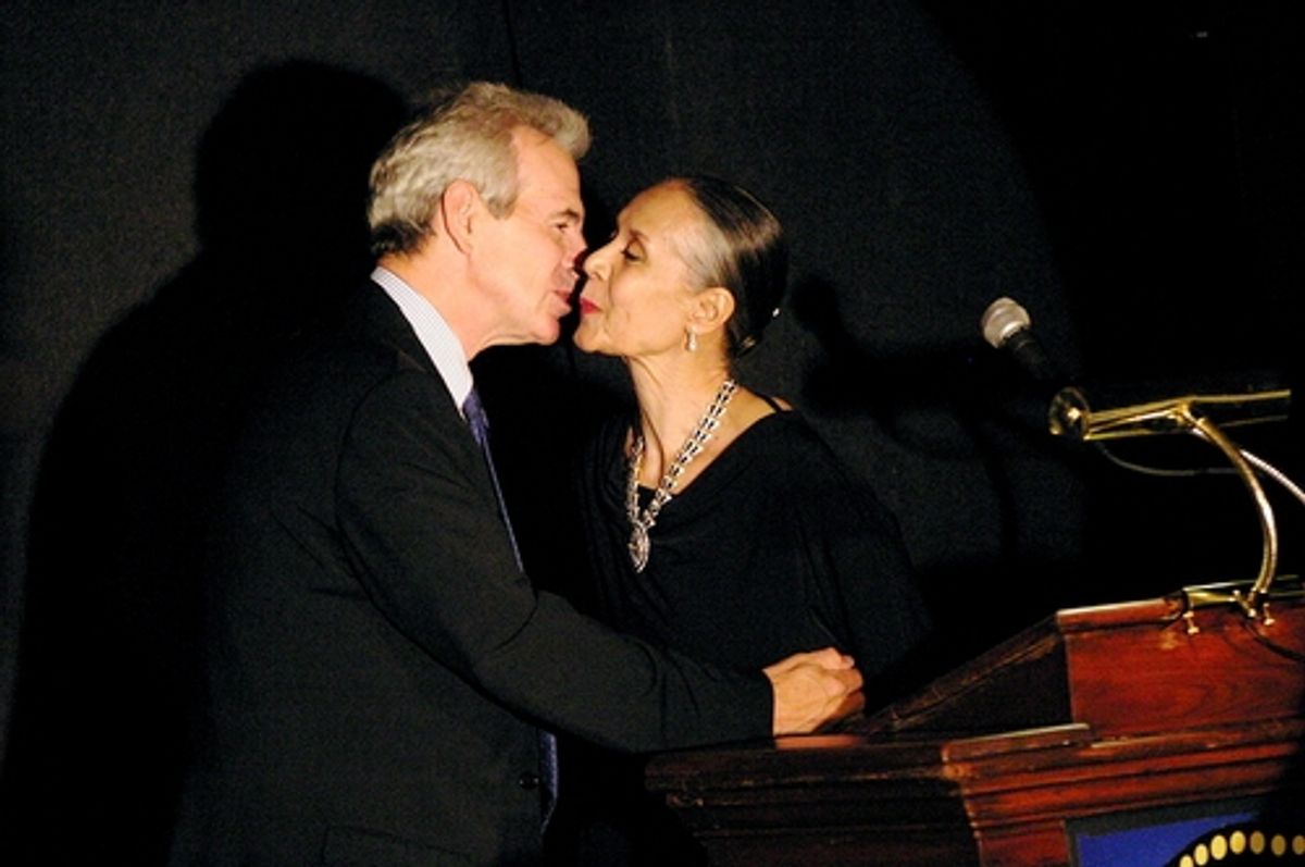 James Naughton and Carmen de Lavallade at Theatre Museum Awards in Excellence