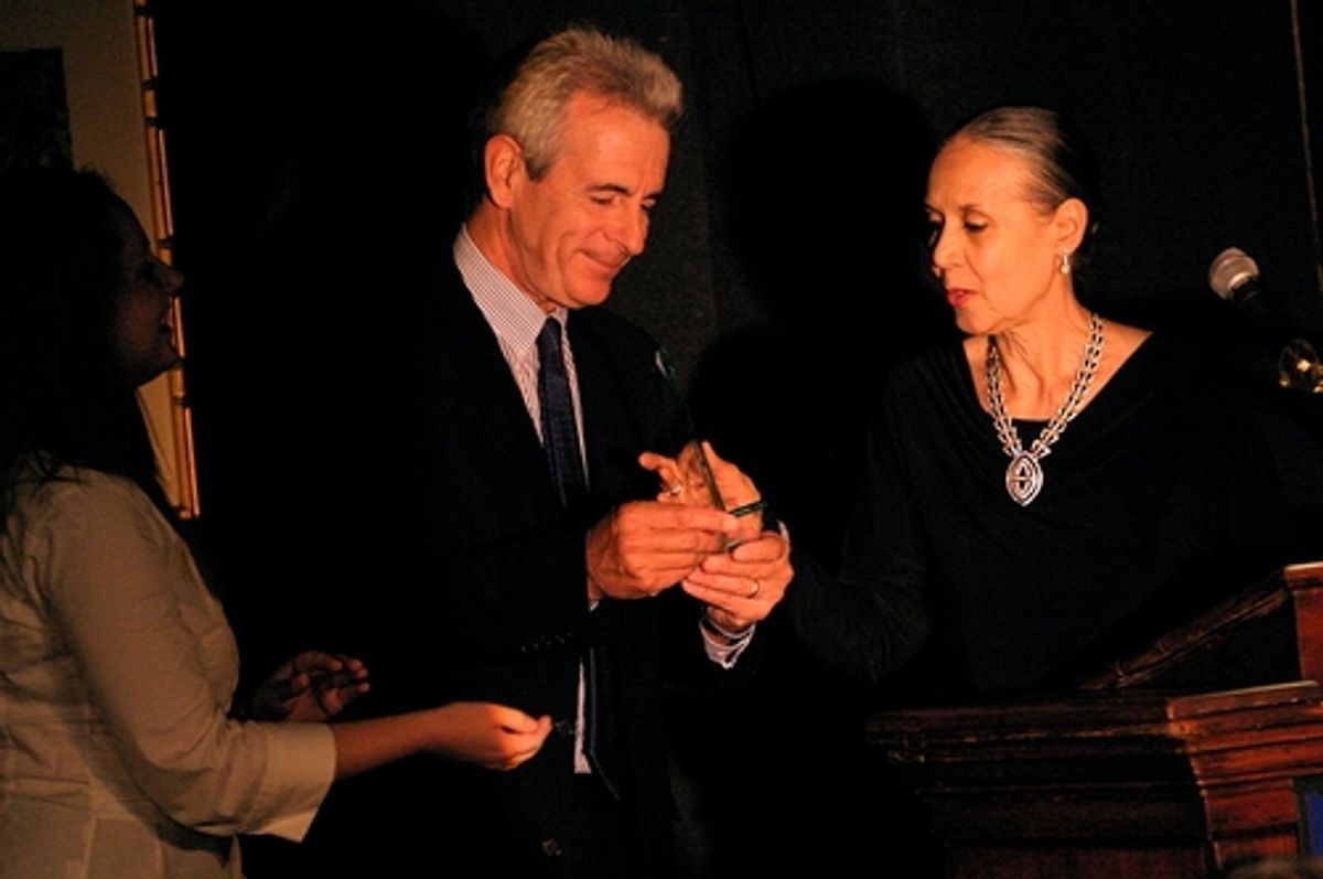 James Naughton and Carmen de Lavallade at Theatre Museum Awards in Excellence