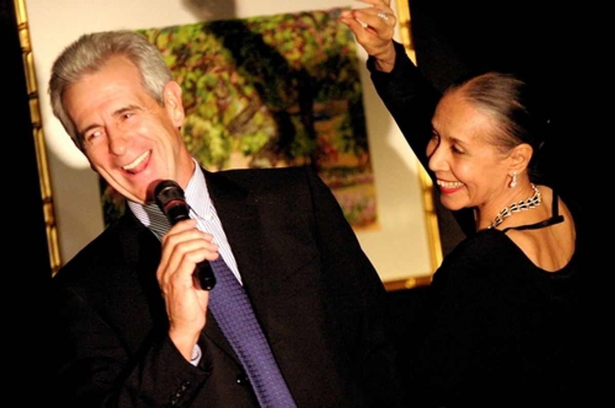 James Naughton and Carmen de Lavallade at Theatre Museum Awards in Excellence