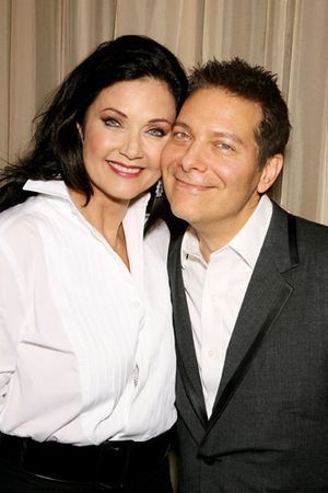 Lynda Carter and Michael Feinstein Photo