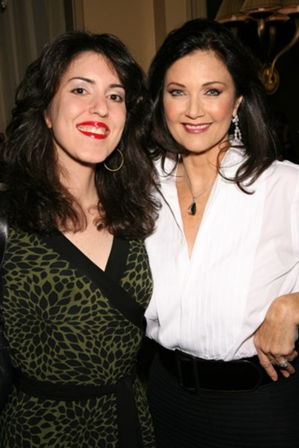 Pamela Luss and Lynda Carter Photo