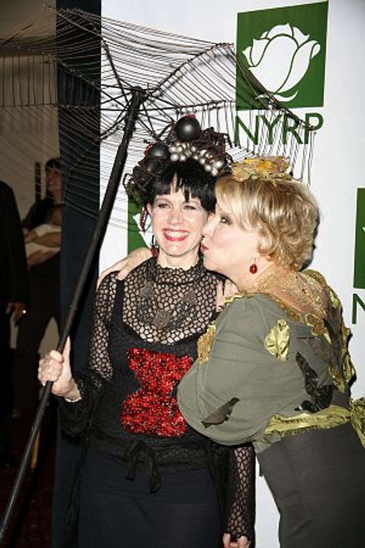 Susie Essman and Bette Midler at Bette Midler's Hulaween Gala for NYRP