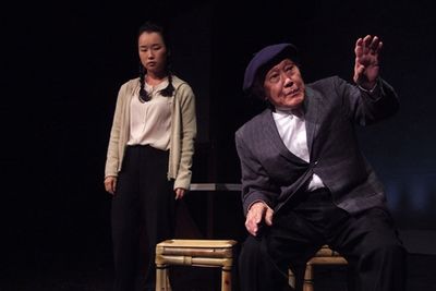 Han Nah Kim and Tom Matsusaka Photo