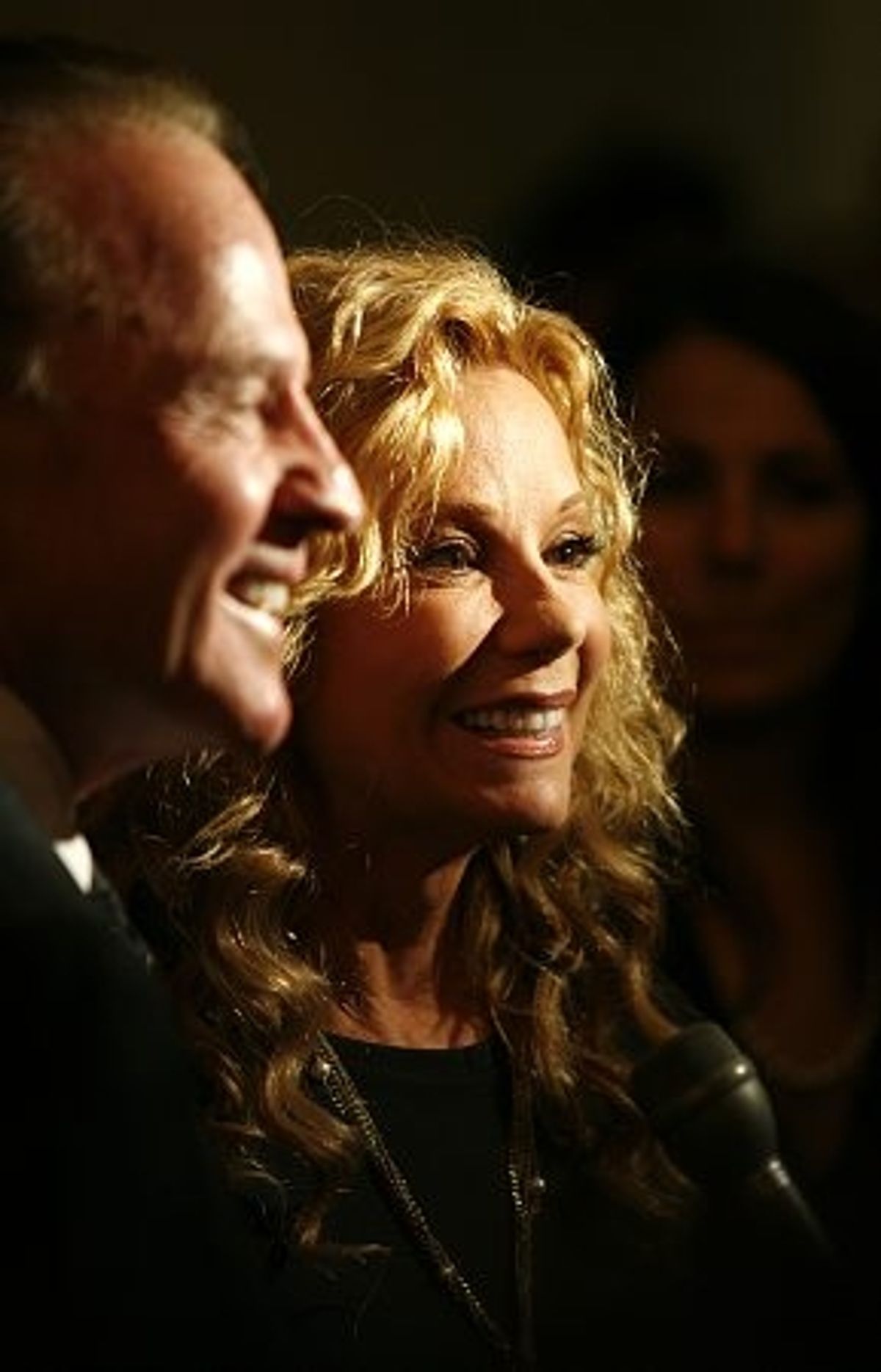 Frank Gifford and Kathie Lee Gifford at 