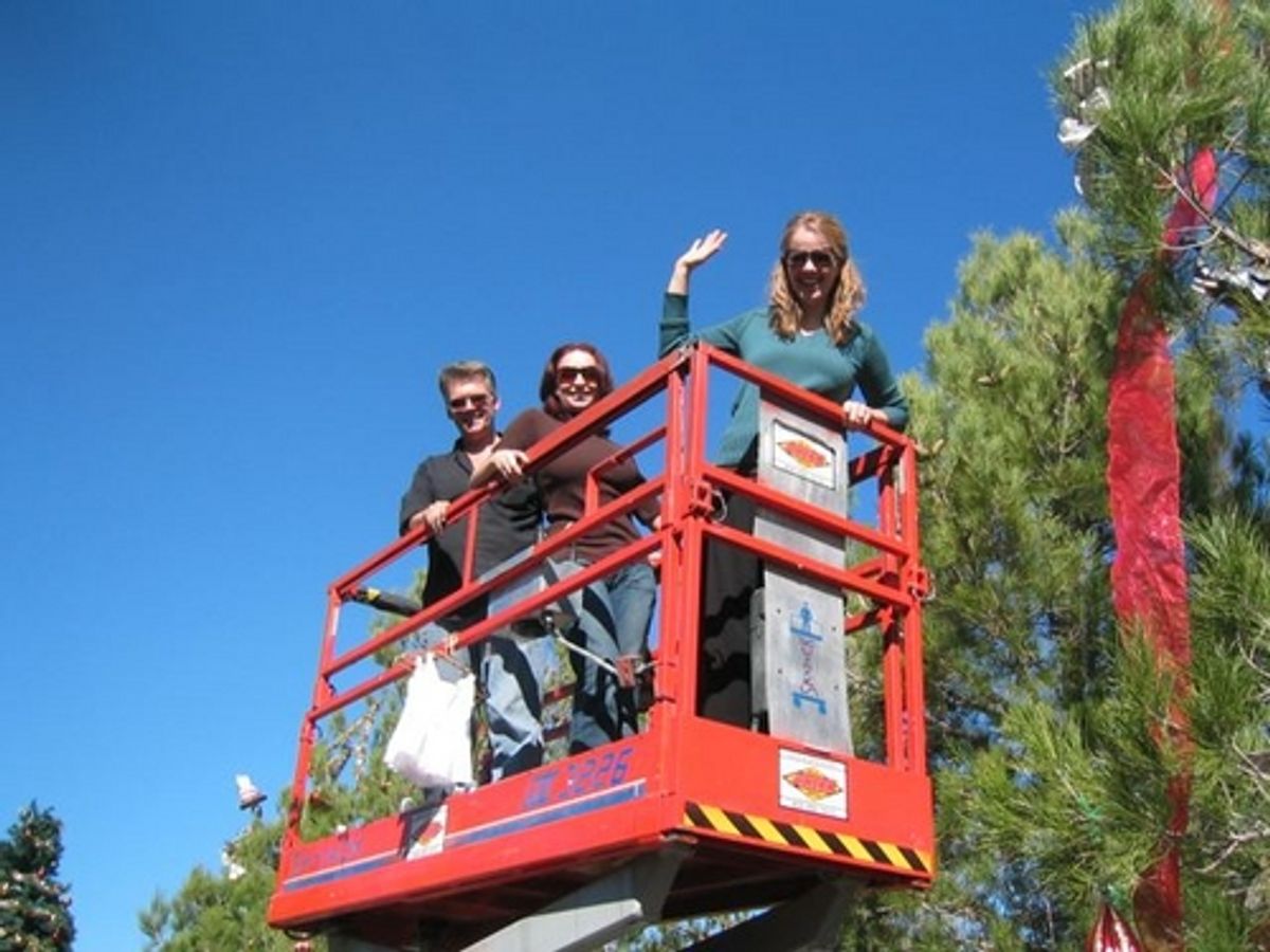 Michael Lackey, Kristen Hertzenberg and Brianne Kelly Morgan at 