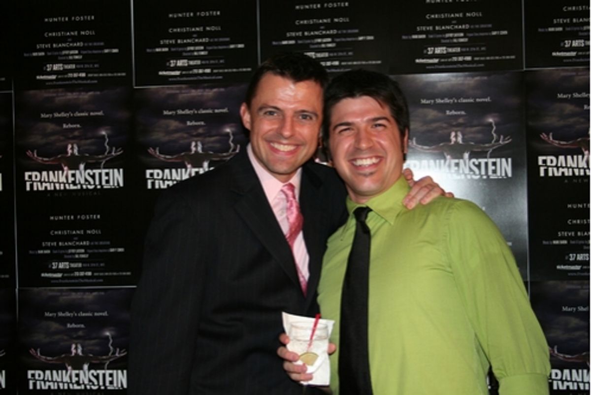 Bill Fennelley and Richard Hinds (Assistant Director) at 