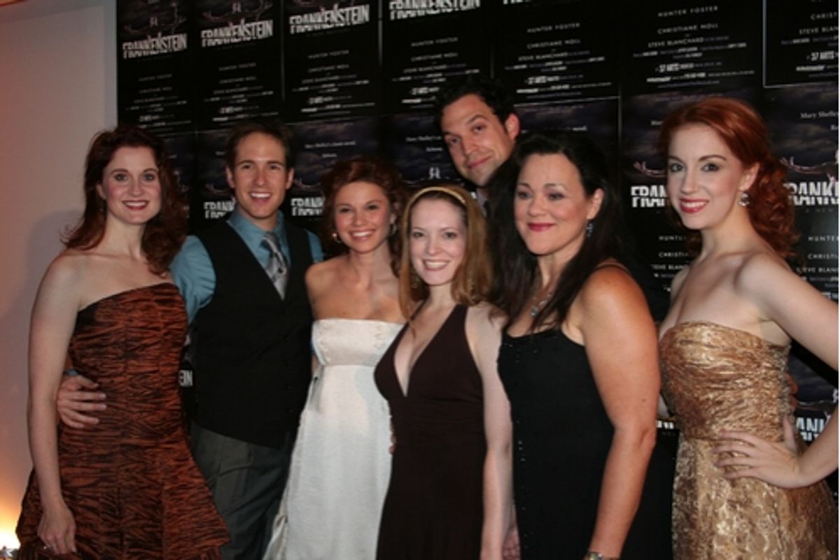 Christiane Noll, Nick Cartell (Various Characters), Mandy Bruno (Justine), Leslie Henstock (Various Characters), Aaron Serotsky (Walton/Blind Man), Becky Barta (Caroline) and Casey Erin Clark (Agatha) at 
