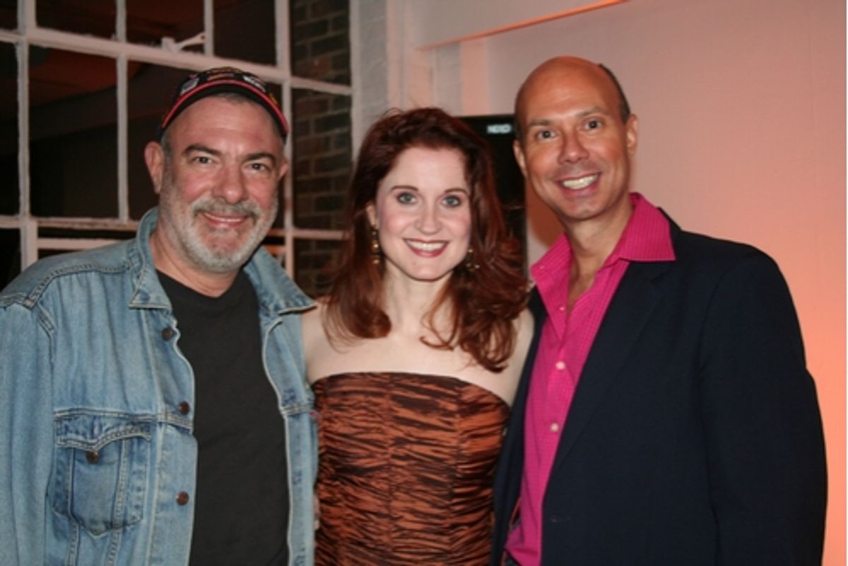 Bradshaw Smith, Christiane Noll and Richie Ridge ('Broadway Beat') at 