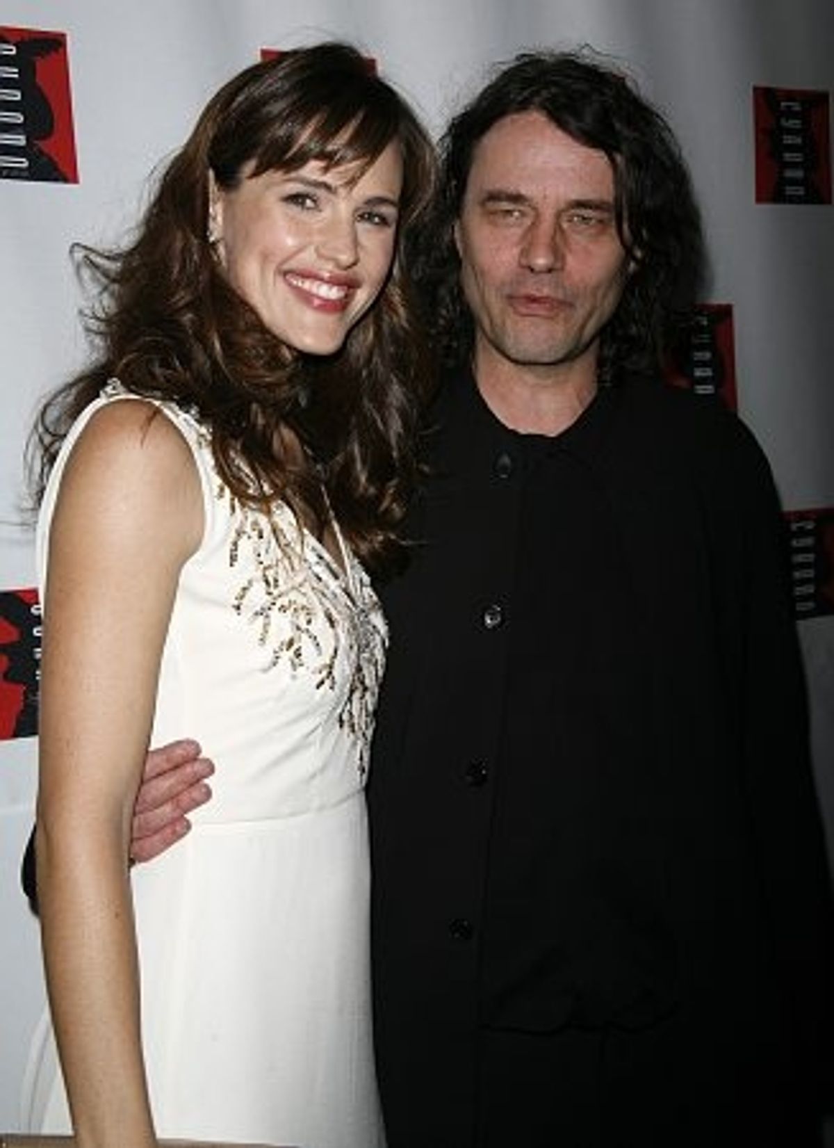 Jennifer Garner and David Leveaux at 
