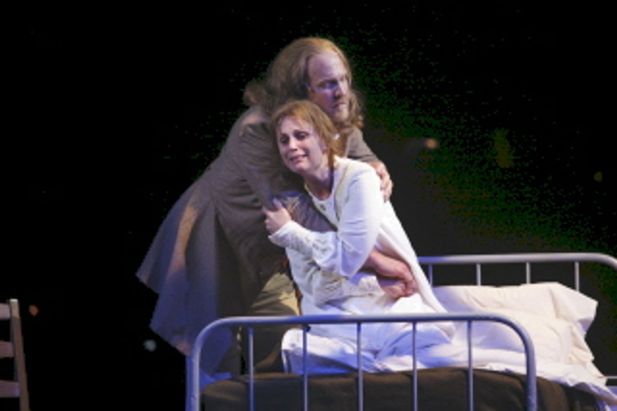  Jacquelyn Piro Donovan as Fantine and Fred Inkley as Jean Valjean at 
