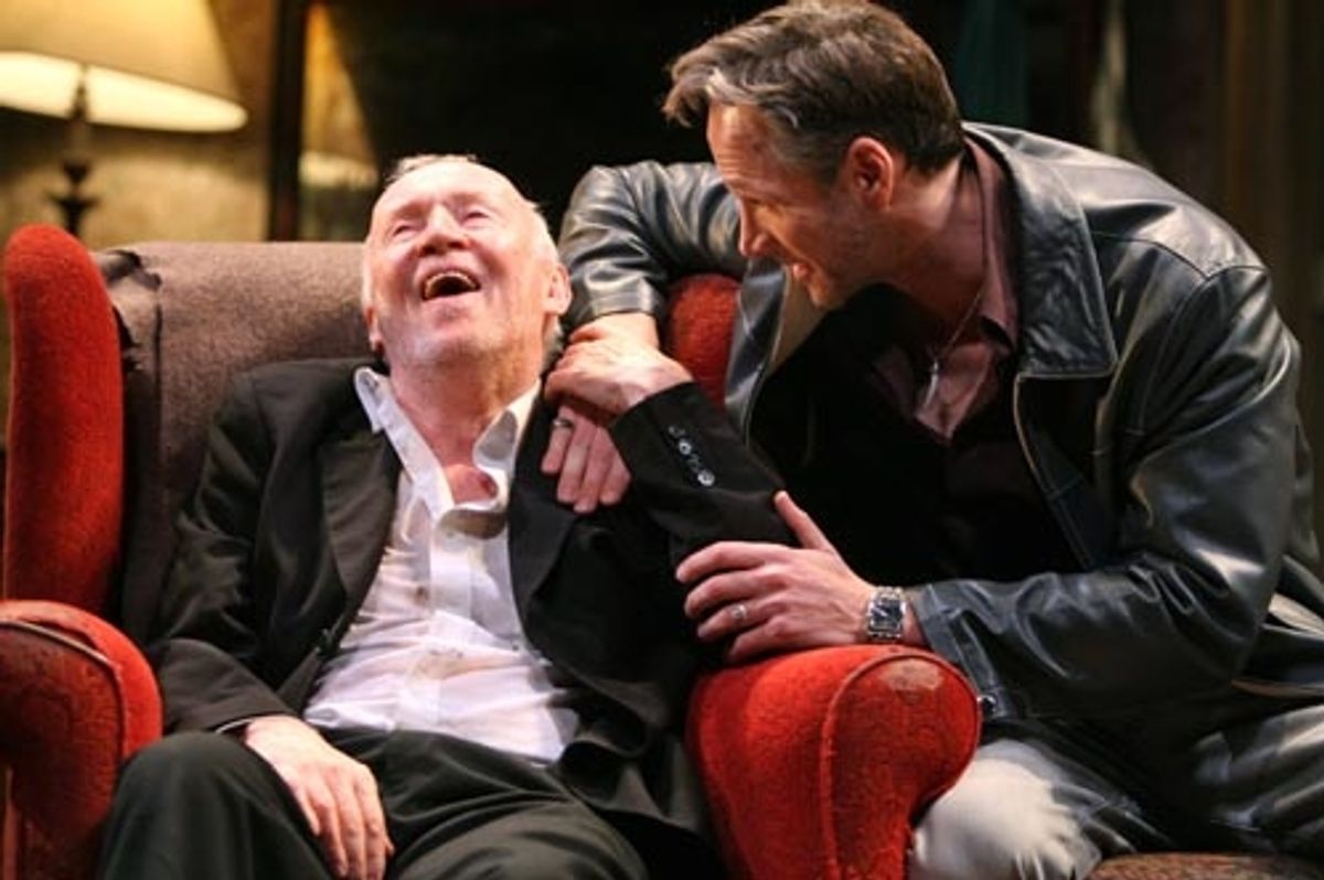 l-r: Jim Norton and Sean Mahon at 