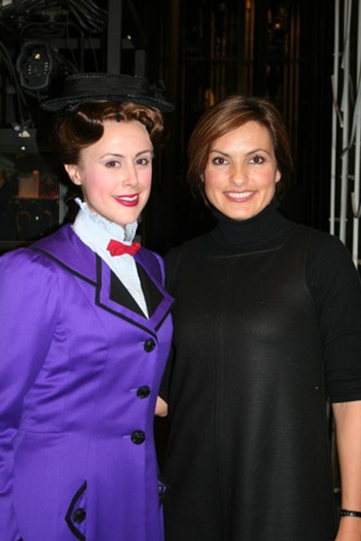 Megan Osterhaus and Mariska Hargitay at 