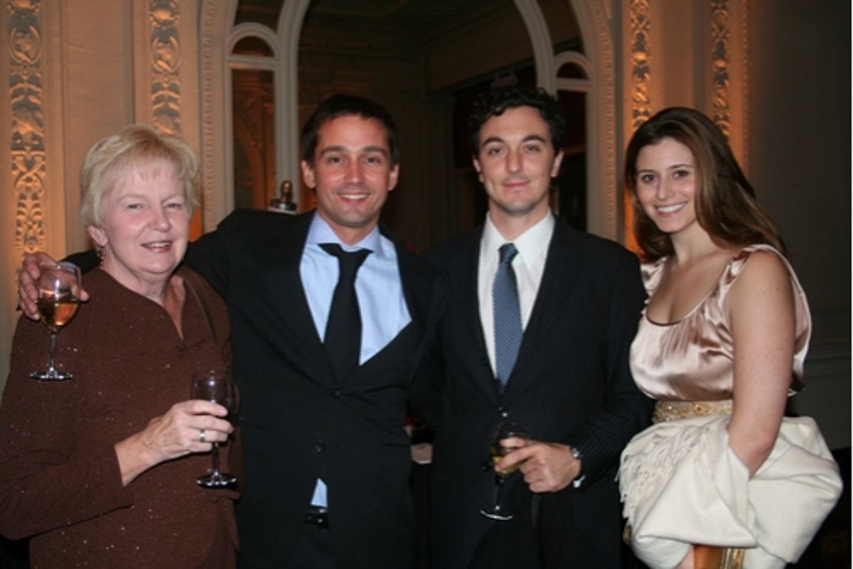 Helen Ahrens, Robert Ahrens, Brian Swibel and Tara Smith at 