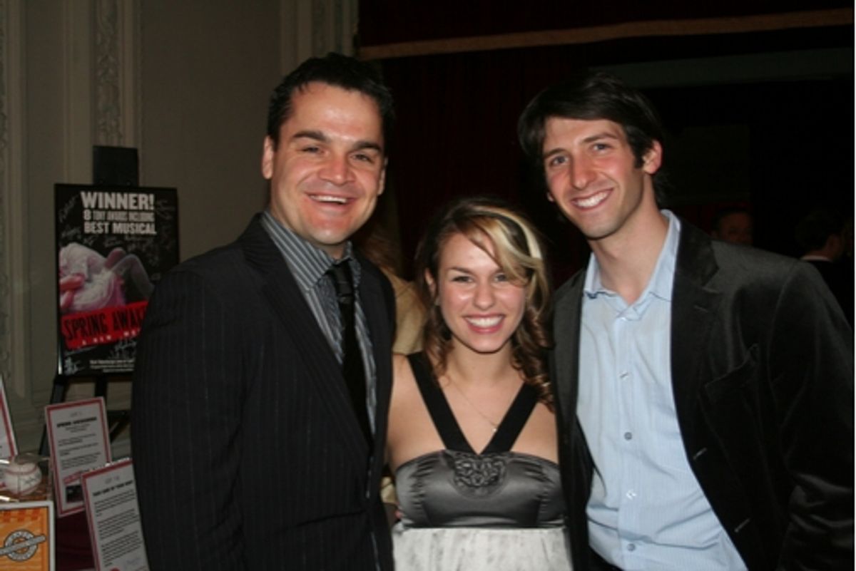 Kris Stewart, Ana Noguieria and Michael Zahler at 