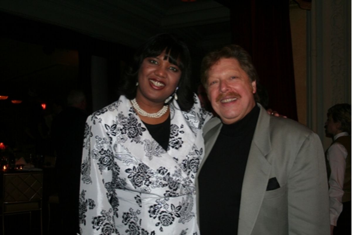 Producer Felicia Lopes (upcoming 'Angels'and Robert R. Blume at 