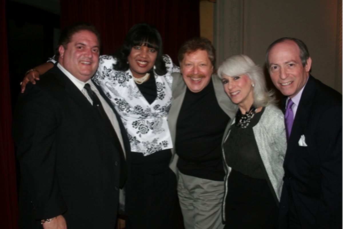 Ray Melillo (Upcoming Angels team), Felicia Lopes, Robert R. Blume, Jamie DeRoy and Steven Ernst at 