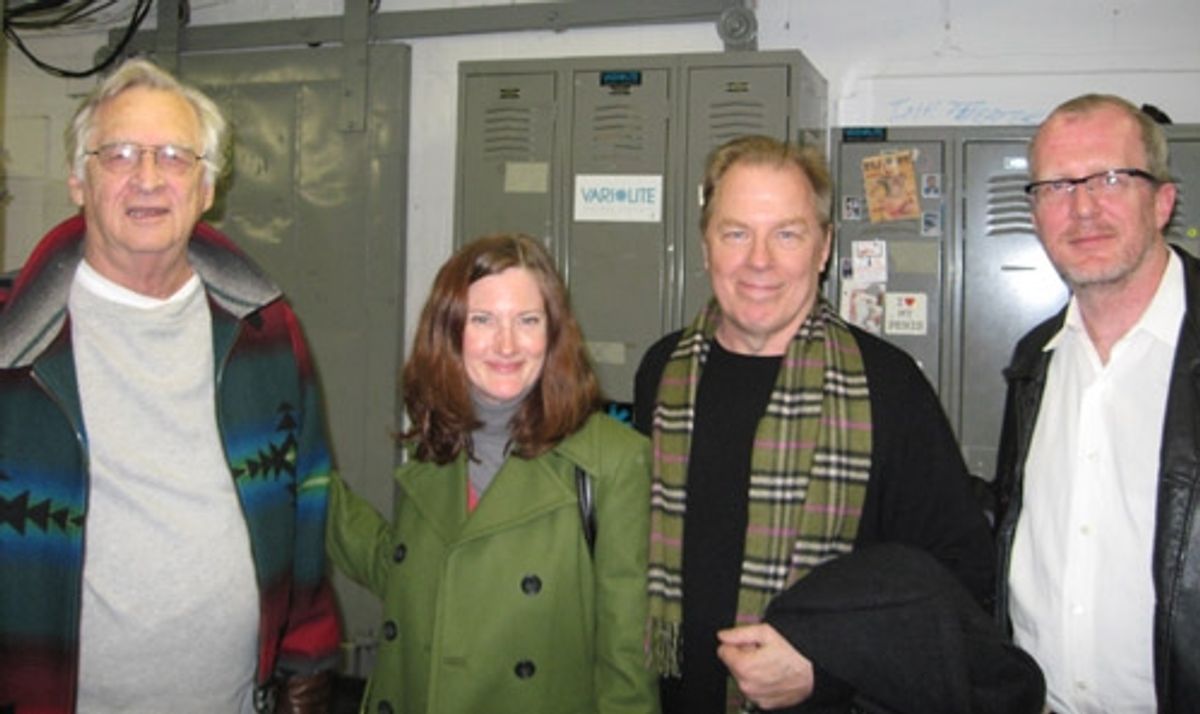 A Family Affair: Father and son Tracy Letts and Dennis Letts, with husband and wife Michael McKean and Annette O'Toole at 