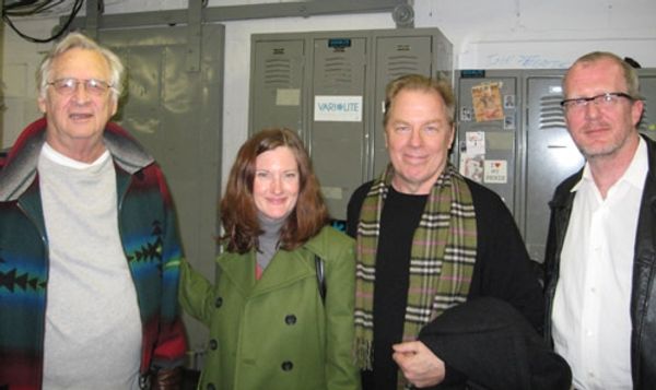A Family Affair: Father and son Tracy Letts and Dennis Letts, with husband and wife M Photo