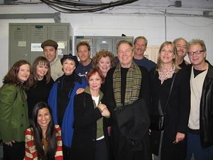 Michael McKean (center) and Annette O'Toole (far-left) with the company of August: Osage County @ BroadwayWorld Michael McKean (center) and Annette O'Toole (far-left) with the company of August: Os Photo