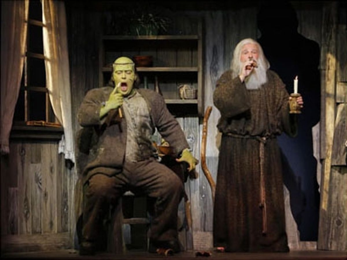 Shuler Hensley and Fred Applegate at 