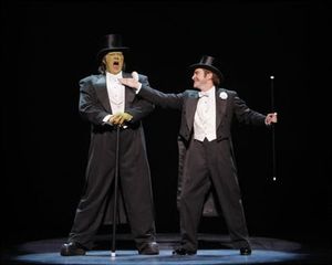 Shuler Hensley and Roger Bart @ BroadwayWorld Shuler Hensley and Roger Bart Photo