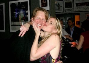 Lauren Kennedy and husband Alan Campbell Photo