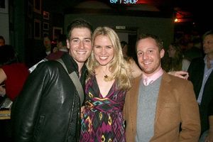 Columnist Randy Rainbow, Lauren Kennedy and friend Adam Photo