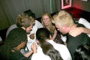 Lauren Kennedy with the acappella group Mosaic @ BroadwayWorld Lauren Kennedy with the acappella group Mosaic Photo