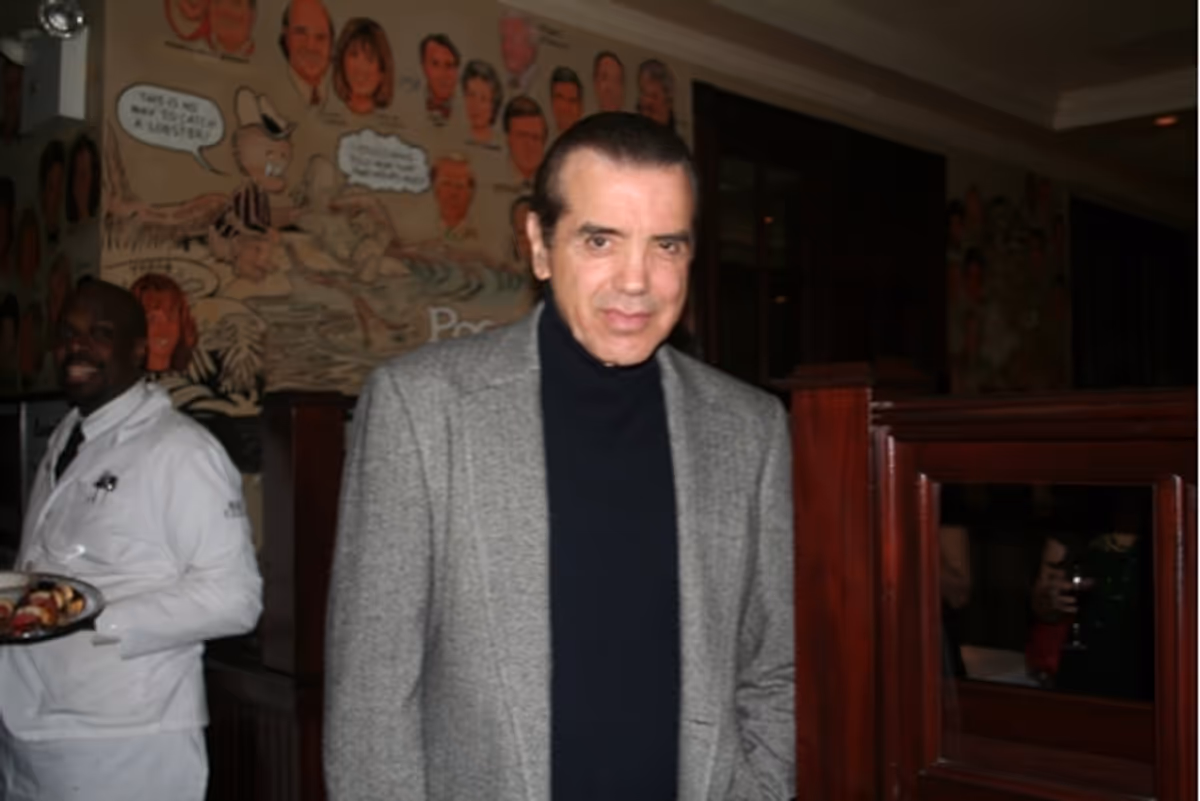 Chazz Palminteri at William Morris Agency Party