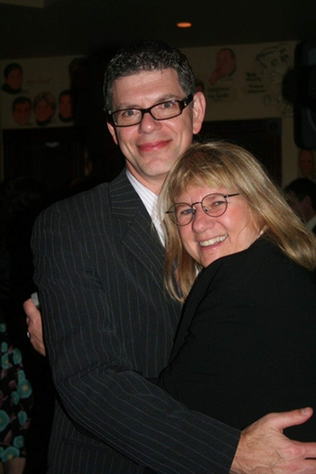 Jack Tantleff and Kathleen Clark at William Morris Agency Party
