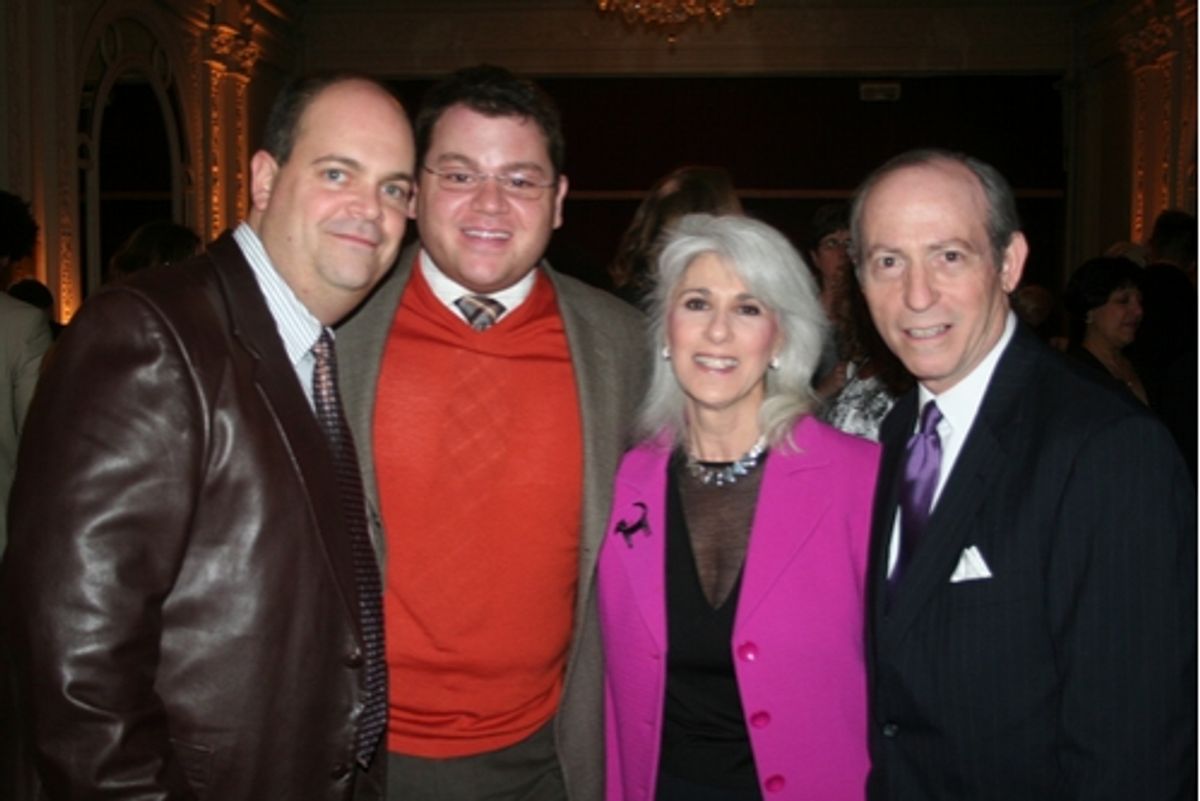 Brad Oscar, Diego Prieto, Jamie DeRoy and Steve Ernst at 
