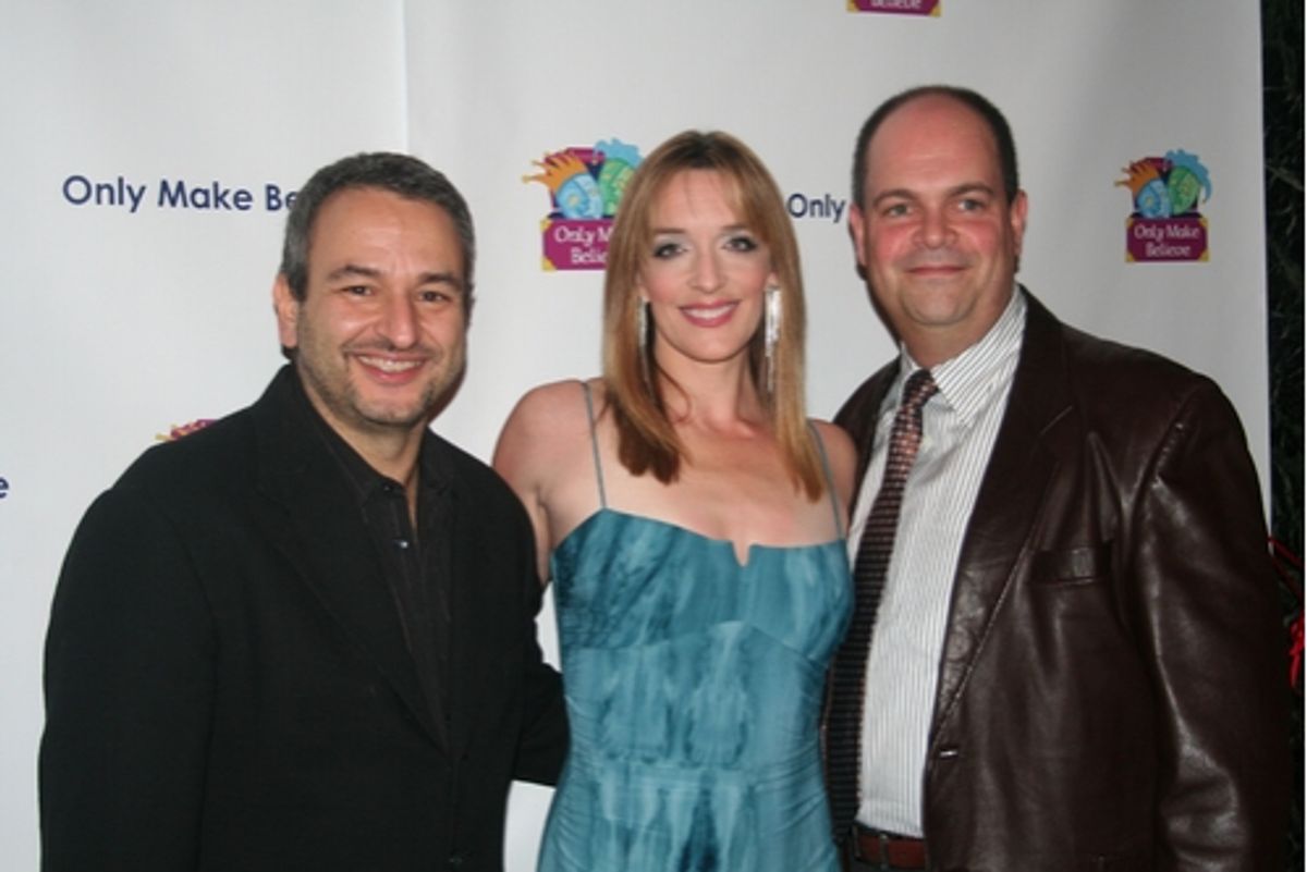Joe DiPietro, Julia Murney and Brad Oscar at 