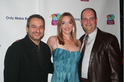 Joe DiPietro, Julia Murney and Brad Oscar Photo