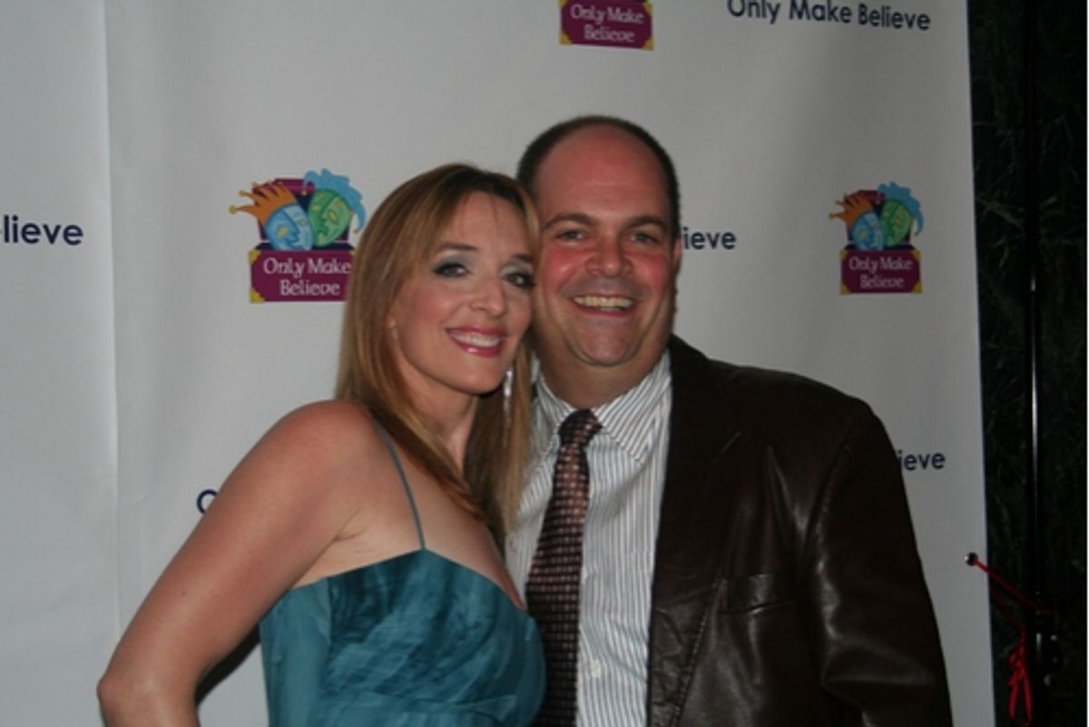 Julia Murney and Brad Oscar at 