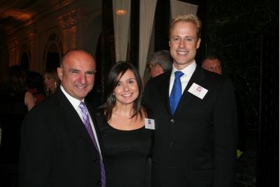 Anthony Lobosco, Kristina Lobosco and Glenn Connolly Photo