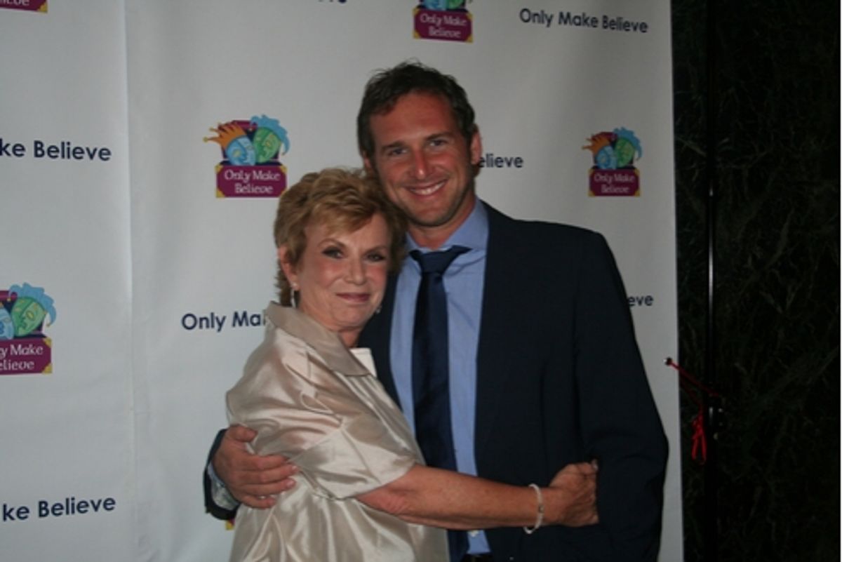 Dena Hammerstein and Josh Lucas at Only Make Believe Benefit