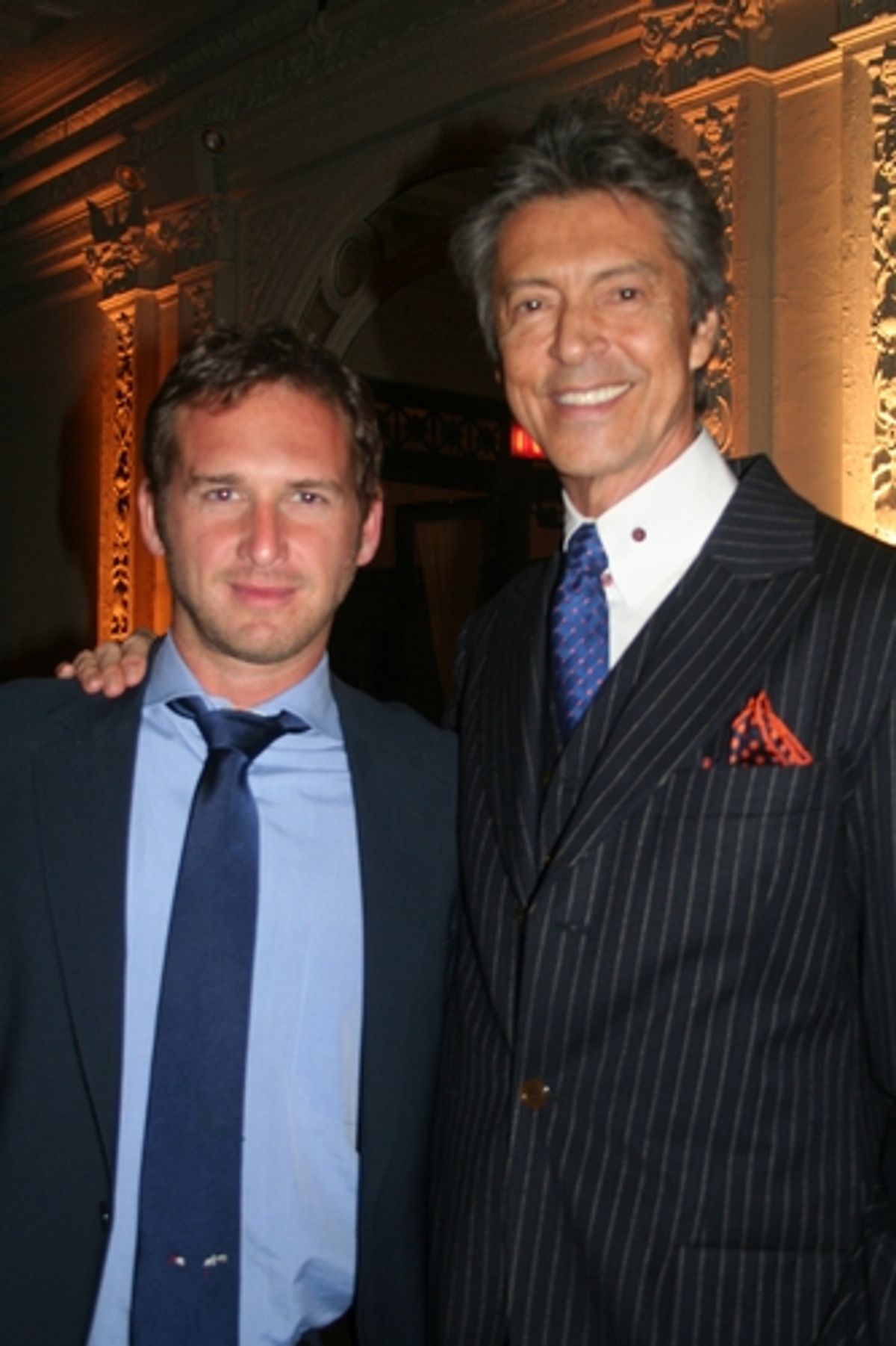 Josh Lucas and Tommy Tune at Only Make Believe Benefit