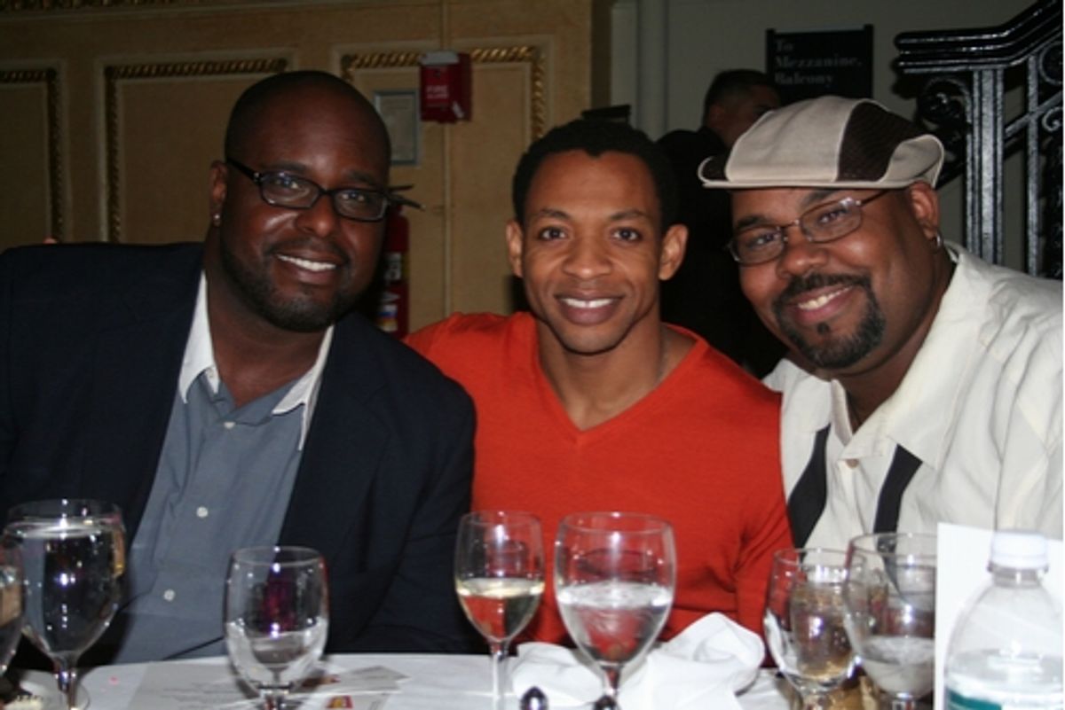 J. Bernard Calloway, Derrick Baskin and James Monroe Iglehart at 