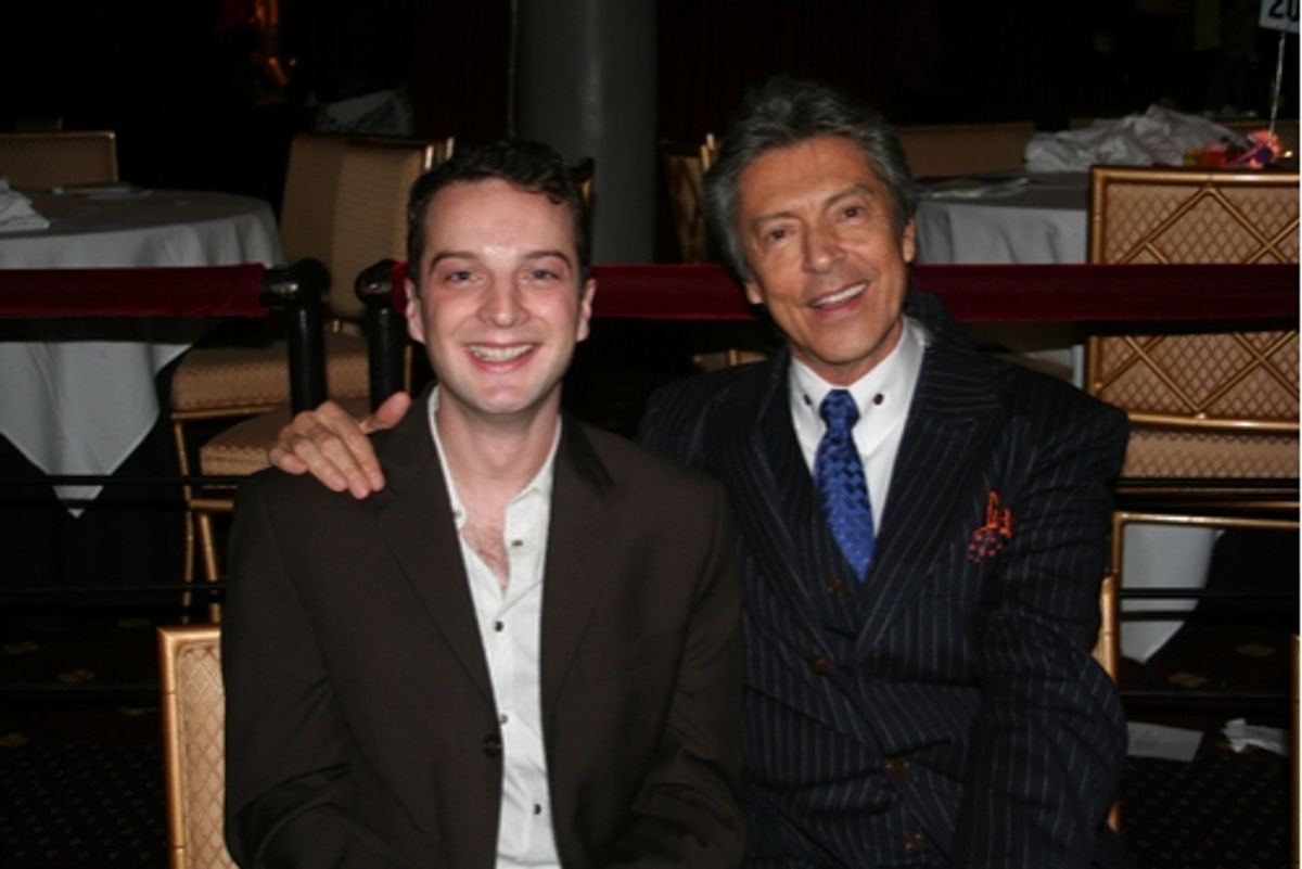Euan Morton and Tommy Tune at Only Make Believe Benefit