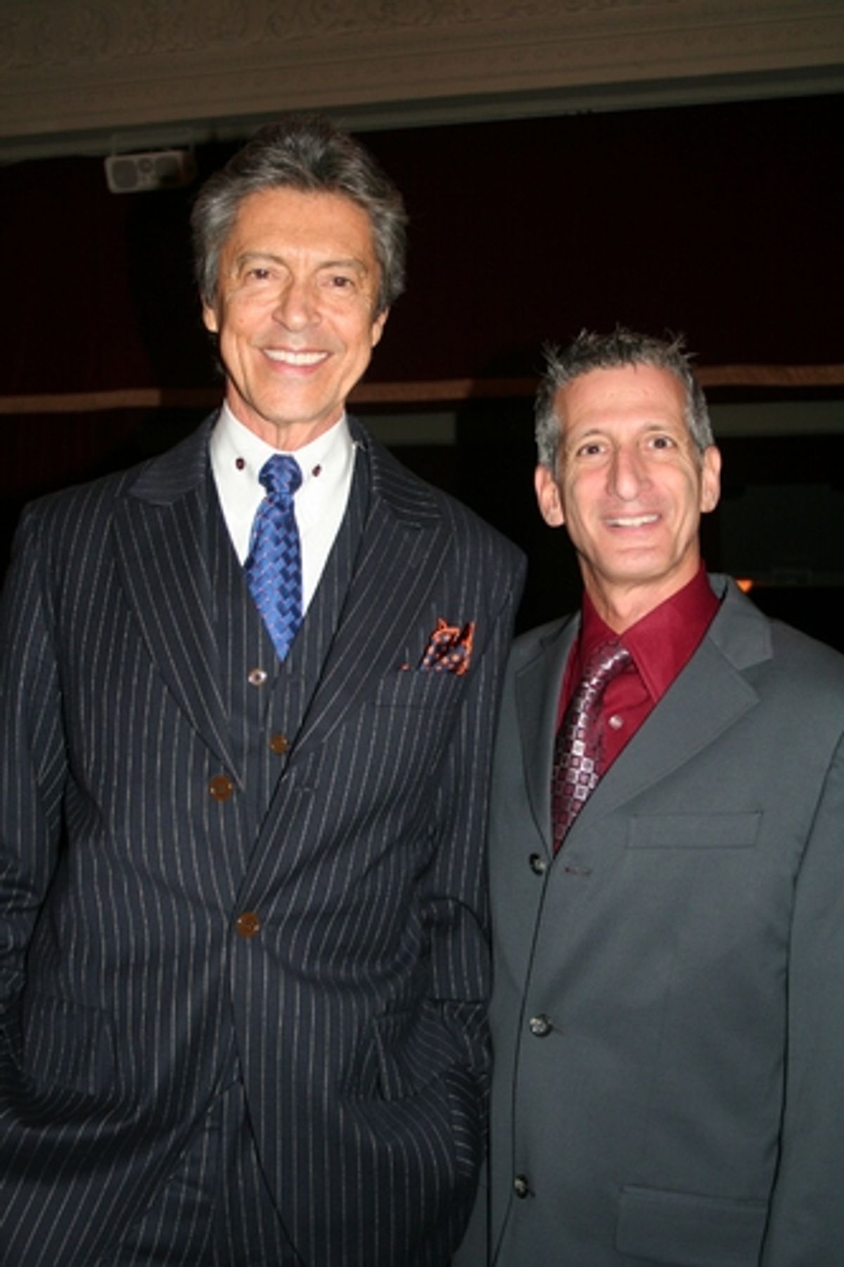 Tommy Tune and Jeff Rindler at 