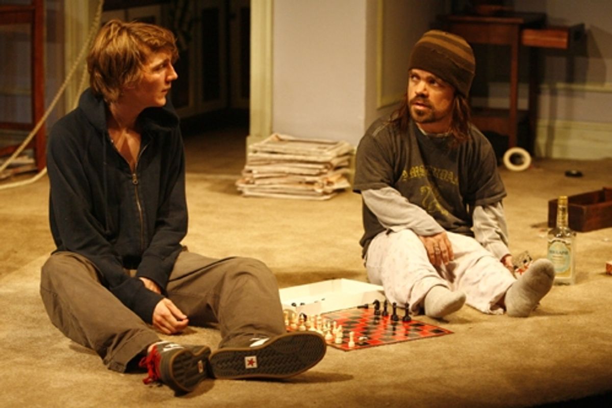 Paul Dano and Peter Dinklage at 