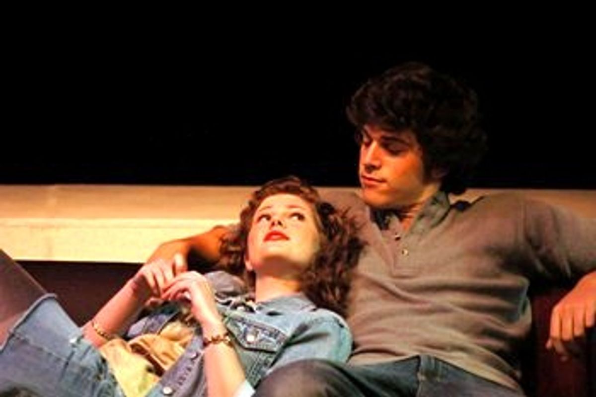 Evelyn Clark and Adam Reiffen at 