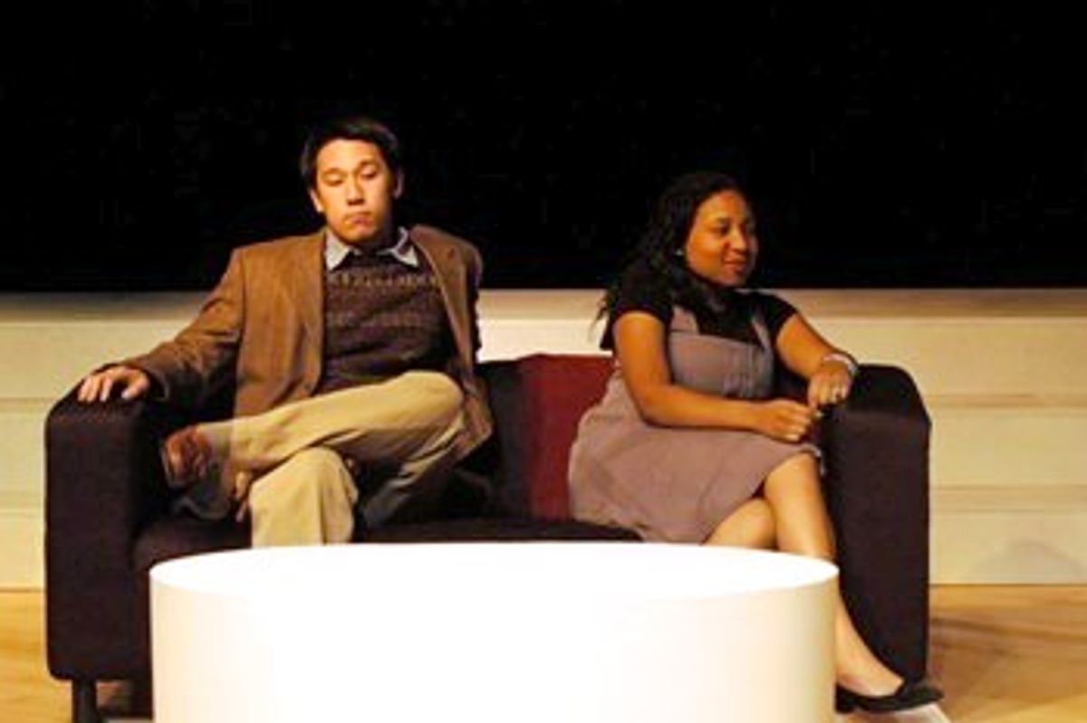 Richard Zheng and Natachi Chukumerije at Barnstormers' "Six Degrees" of Sophistication