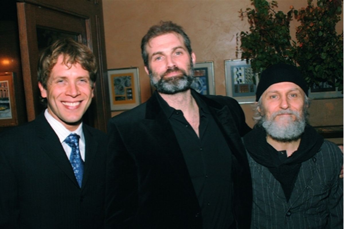 Jeremy Webb, Marc Kudisch and David Patrick Kelly at 