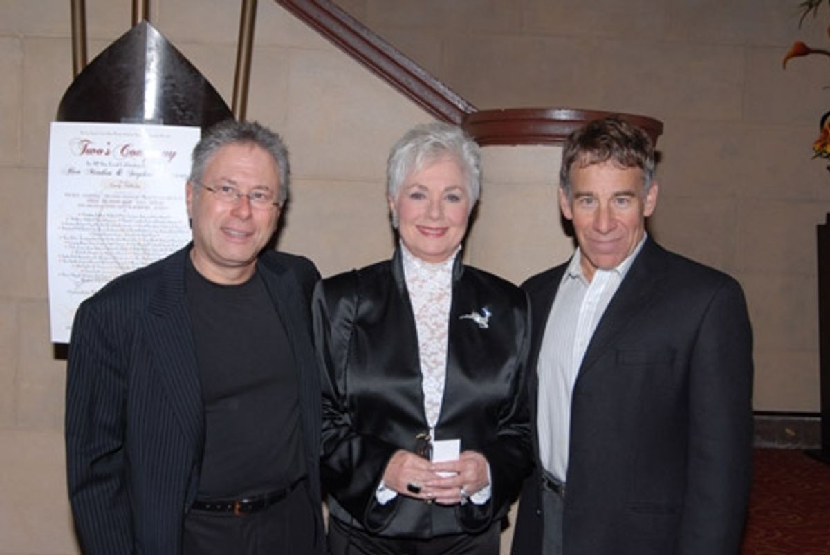 Academy Award Winners Alan Menken, Shirley Jones and Stephen Schwartz at 
