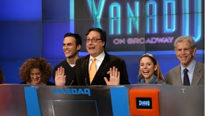 l-r: Mary Testa, Cheyenne Jackson, Douglas Carter Beane, Kerry Butler and Tony Robert Photo