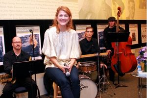 Victoria Clark with her band @ BroadwayWorld Victoria Clark with her band Photo
