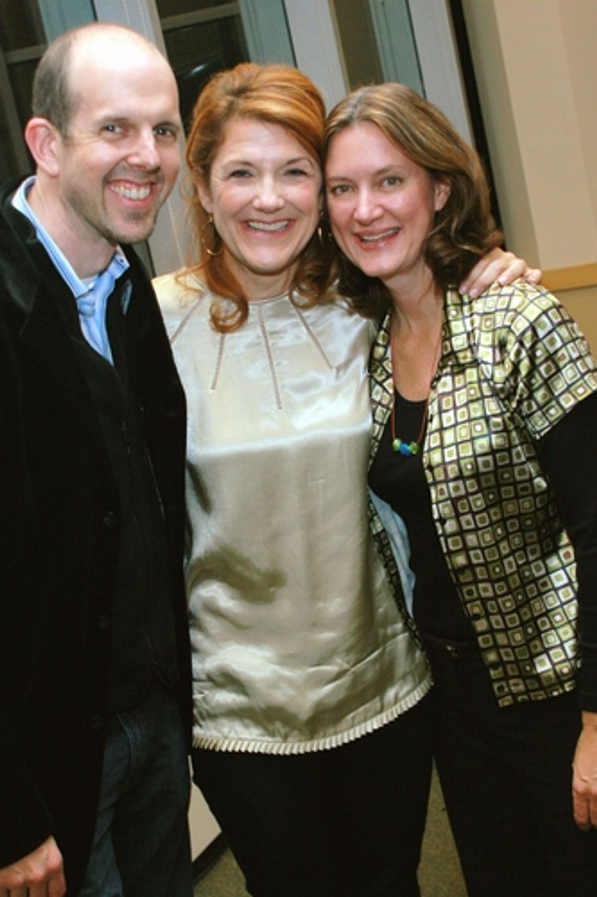 Jeff Blumenkrantz, Victoria Clark and Jane Kelly Williams at 